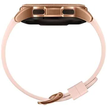 FanTEK Band for Galaxy Watch 3 41mm / Galaxy Watch 42mm / Galaxy Watch Active/Galaxy active 2 watch band/Gear S2 Classic band, 20mm Silicone Sport Quick Release Replacement Strap, Sand Pink