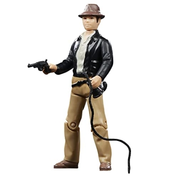 Indiana Jones and The Raiders of The Lost Ark Retro Collection Action Figure - Iconic 3.75-inch Toy ...