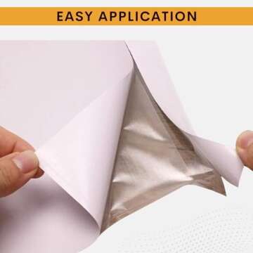 100 Pack 7"x10" Shipping Label Sleeves - Packing Slip Envelope Pouches with Self-Adhesive Peel & Seal - Clear Unprinted Plastic & Waterproof Mailing List Holder Ideal for Invoice, Documents & Labels