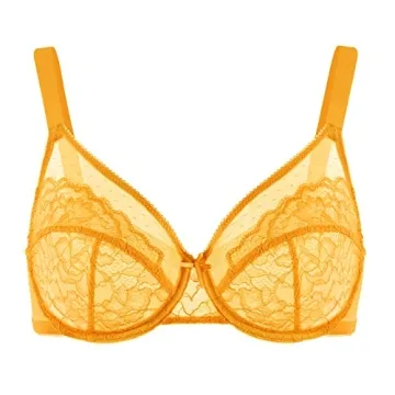 Lifting Lace Minimizer Bras for Full Coverage 34C