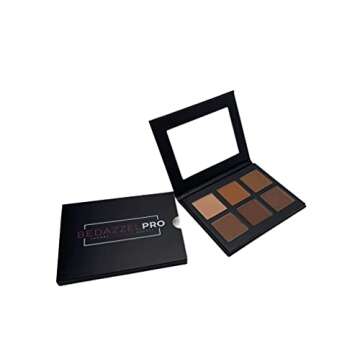 Versatile Cream Contour & Highlighting Palette by Bedazzel Pro