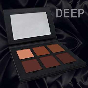 Versatile Cream Contour & Highlighting Palette by Bedazzel Pro