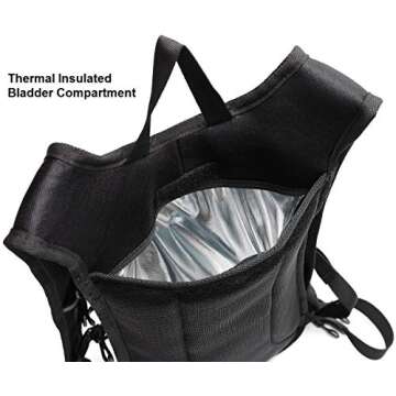 REINOS Hydration Backpack - Lightweight 2L Water Pack