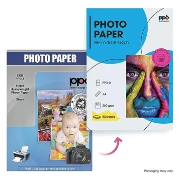 PPD 50 Sheets High Gloss Photo Paper 240gsm Instant Dry