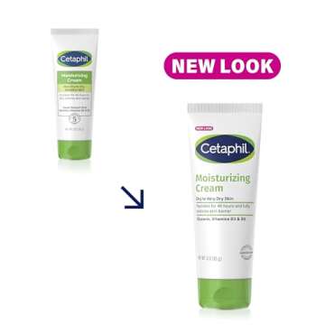 Cetaphil Face & Body Moisturizer, Hydrating Moisturizing Cream for Dry to Very Dry, Sensitive Skin, ...