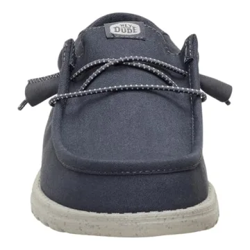 HEYDUDE Men's Wally Canvas Loafers for Comfort and Style