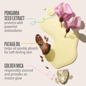 SPF 50 Shimmering Body Oil with UV Protection & Hydration