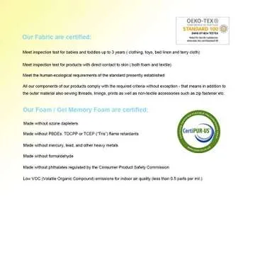 DLIGHT BD Slim 3.2" Stomach Sleeping Memory Foam Pillow-Thin, Flat, Soft Yet Supportative for Belly, Back& Stomach Sleepers