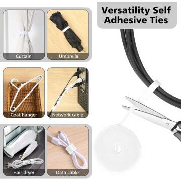 Cord Management Kit for Home and Office Organization