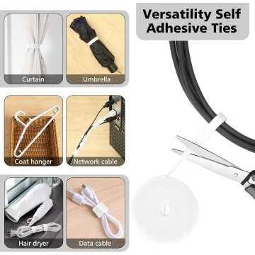 Cord Management Kit for Home and Office Organization