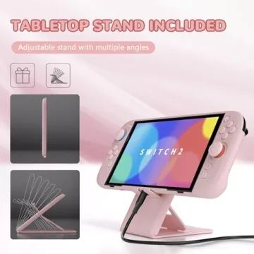 PlayVital Hard Case for Nintendo Switch 2 - Cherry Blossoms Pink