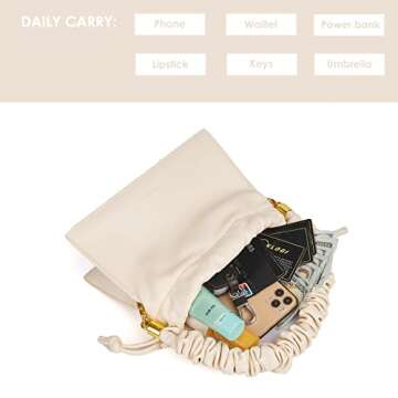 SINBONO Small Purses for Women, Vegan Leather Shoulder Bag Designer Clutch Handbags with Adjustable Strap