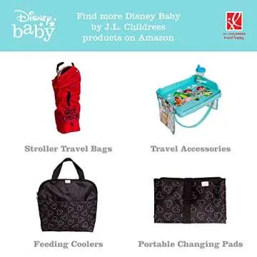 Disney Baby Stroller Organizer with Detachable Hip Pack
