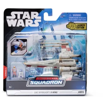 STAR WARS 5-Inch X-Wing Starfighter Vehicle with Luke Skywalker & R2-D2 Micro Figures