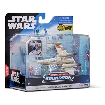 STAR WARS 5-Inch X-Wing Starfighter Vehicle with Luke Skywalker & R2-D2 Micro Figures