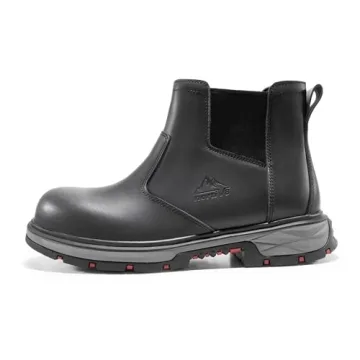 NORTIV 8 Steel Toe Work Boots for Men Size 9