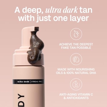 Bali Body Ultra Dark Self Tanning Mousse for All Skin Types