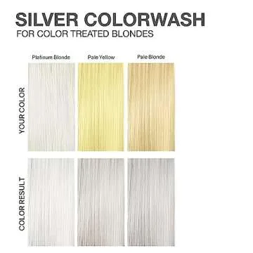 Celeb Luxury Viral Colorwash, Professional Semi-Permanent Hair Color Depositing Shampoo, Extreme Silver