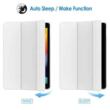 JETech iPad 10.2 Inch Case with Auto Sleep Function
