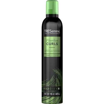 TRESemmé Flawless Curls Nourishing Mousse With Coconut and Avocado Oil 15 oz