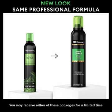 TRESemmé Flawless Curls Nourishing Mousse With Coconut and Avocado Oil 15 oz