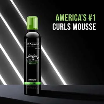 TRESemmé Flawless Curls Nourishing Mousse With Coconut and Avocado Oil 15 oz
