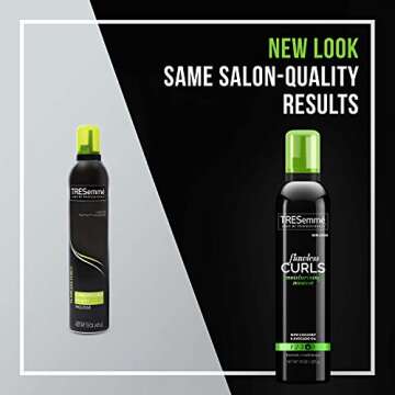 TRESemmé Flawless Curls Nourishing Mousse With Coconut and Avocado Oil 15 oz
