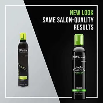 TRESemmé Flawless Curls Nourishing Mousse With Coconut and Avocado Oil 15 oz
