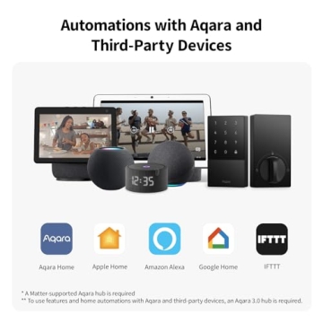 Aqara Smart Lock U50 Bluetooth Deadbolt with Apple Key