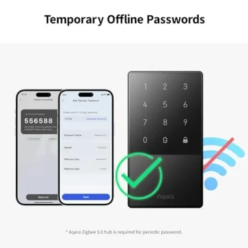 Aqara Smart Lock U50 Bluetooth Deadbolt with Apple Key