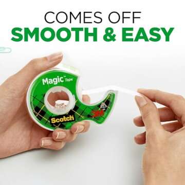 Scotch Magic Tape 3/4 Inch X 300 Inches - Transparent