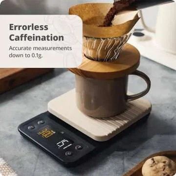 Greater Goods Precision Coffee Scale with Timer – 3kg Digital