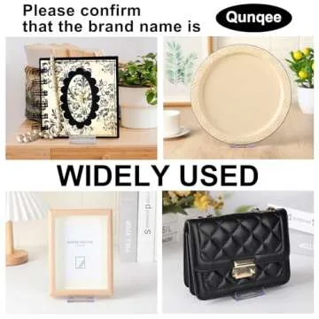 Memorywuu Acrylic Purse Display Stand Set of 6