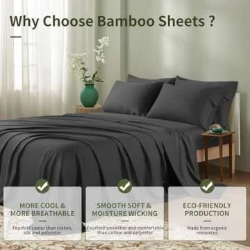 Shilucheng 6 Piece Queen Sheet Set for Ultimate Comfort