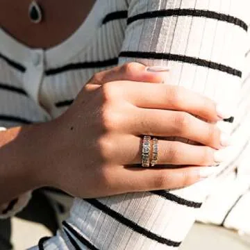 Elegant Emerald Cut CZ Eternity Band for Celebrations