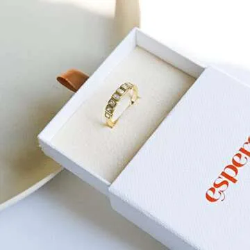 Elegant Emerald Cut CZ Eternity Band for Celebrations