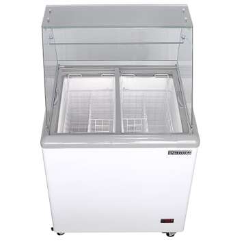 Maxx Cold MXDC-4 4 Flavor 7.5 cu ft Commercial Ice Cream Dipping Cabinet Freezer
