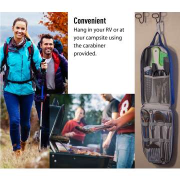 Stainless Steel Cookware Outdoor Portable Organizer