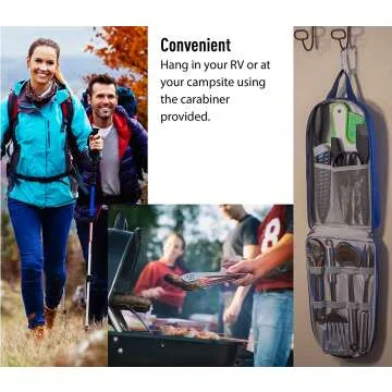 Stainless Steel Cookware Outdoor Portable Organizer