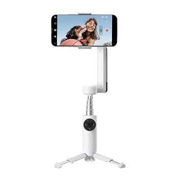Insta360 Flow Gimbal Stabilizer - AI Tracking, 3-Axis Stabilization, Portable & Foldable Smartphone ...