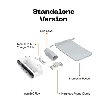 Insta360 Flow Gimbal Stabilizer for Smartphone, AI Tracking