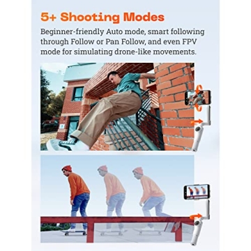 Insta360 Flow Gimbal Stabilizer for Smartphone, AI Tracking