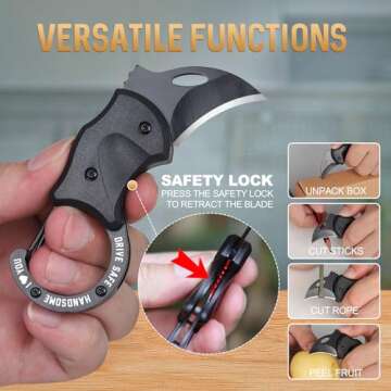 Valentines Day Gifts for Him Men Husband, Valentines Anniversary Birthday Gifts for Him, Mens Valentines Day Tool Gifts, EDC Keychain Gifts for Him Husband Boyfriend, Valentines for Husband from Wife