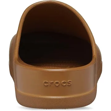 Crocs Unisex-Adult Dylan Clogs, Cognac, 12 Women/10 Men