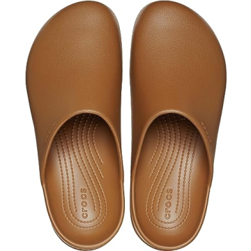 Crocs Unisex-Adult Dylan Clogs, Cognac, 12 Women/10 Men