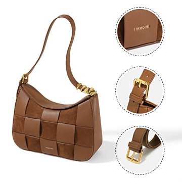 Stylish ITAMOOD Leather Shoulder Bag - Chic and Functional
