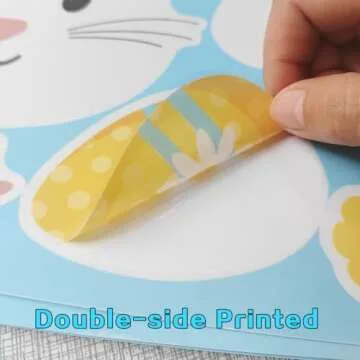 Adorable Easter Window Clings for Holiday Decorations