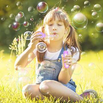 Winrayk Frozen Bubble Wands for Kids Party Favors, 24 Large Snowflake Bubbles Bulk with Gift Card, Christmas Pinata Filler Goodie Bag Stuffer Classroom Prize Winter Elsa Toys Boys Girls Birthday Gifts