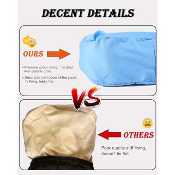 Rejolly Puffer Quilted Shoulder Bag for Women Puffy Bubble Tote Bag Lightweight Nylon Handbag Padded Soft Purse Light Blue