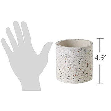 Terrazzo Ceramic Indoor Planter for Small Plants